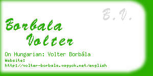 borbala volter business card